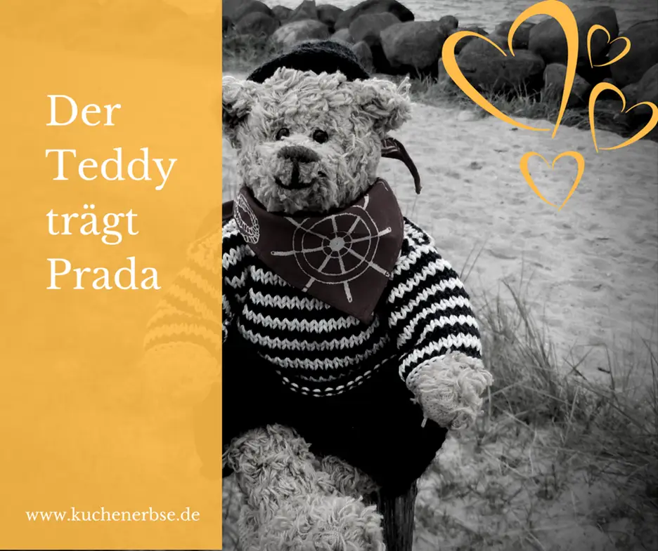 Mehr über den Artikel erfahren Der Teddy trägt Prada