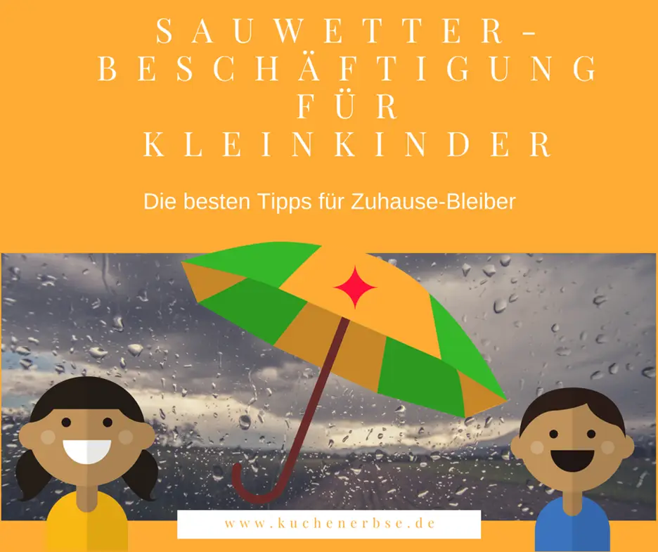 Mehr über den Artikel erfahren Sauwetter-Beschäftigung für Kleinkinder