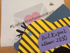 Mehr über den Artikel erfahren Lass uns eine Zeitkapsel bauen – Liebesbrief an mein Kind