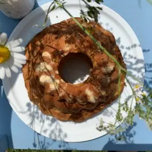 Mehr über den Artikel erfahren Blitzschnell & supersaftig – einfacher Vanille-Gugelhupf mit Joghurt ohne Tamtam